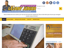 Tablet Screenshot of blogdolevanyjunior.com